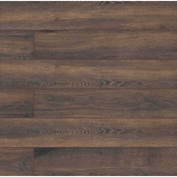 Antoni Nero 6 In. X 36 In. Glazed Porcelain Floor And Wall Tile, 9PK